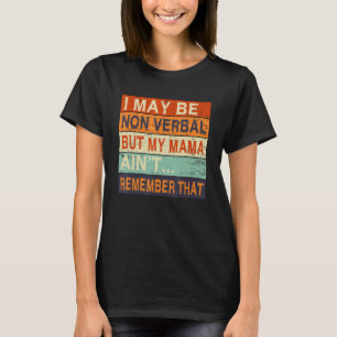 Camiseta Eu Posso Ser Consciência Não Verbal Sobre Autismo