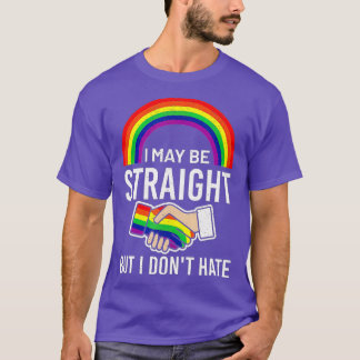 Camiseta Eu posso ser Hetero, mas não odeio talvez a LGB CD