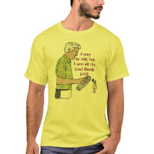 Eu posso ser idoso mas eu vi todas as bandas legal