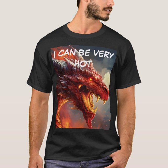 Camiseta Eu posso ser muito quente (Frente)