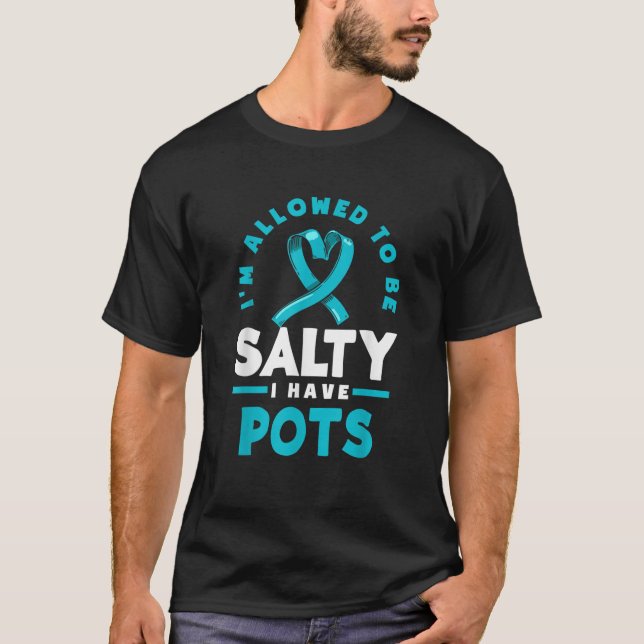 Camiseta Eu posso ser salgado Eu tenho POTES POTES guerreir (Frente)