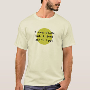 Camiseta Eu posso soletrar