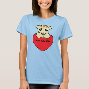 Camiseta Eu posso tenho o amor?