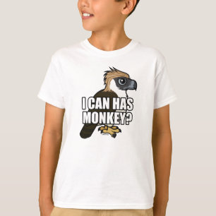 Camiseta Eu posso tenho o macaco?