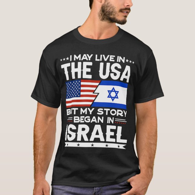 Camiseta Eu Posso Viver Nos Estados Unidos Mas A História C (Frente)