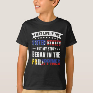 Camiseta Eu posso viver nos Estados Unidos mas minha