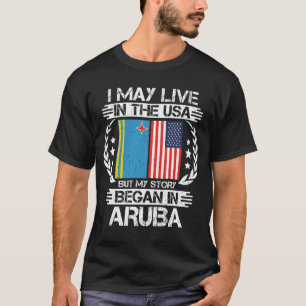 Camiseta Eu Posso Viver Nos Estados Unidos Mas Minha Histór
