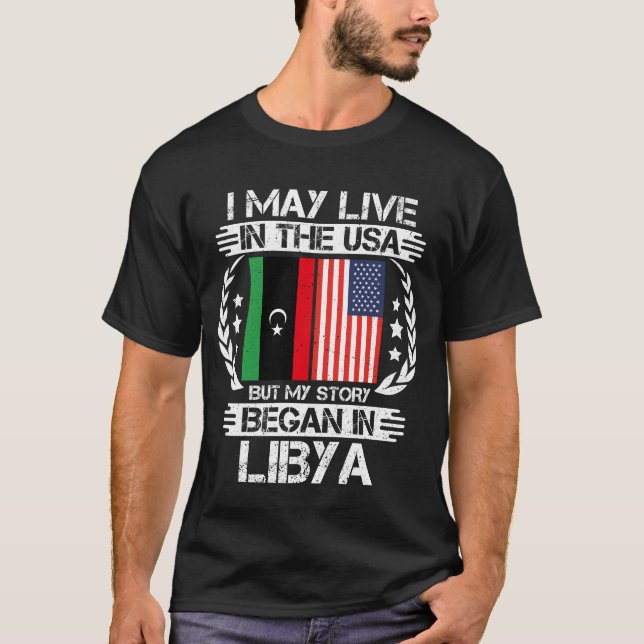 Camiseta Eu Posso Viver Nos Estados Unidos Mas Minha Histór (Frente)