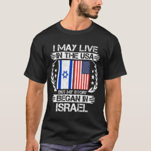Camiseta Eu Posso Viver Nos Estados Unidos Mas Minha Histór