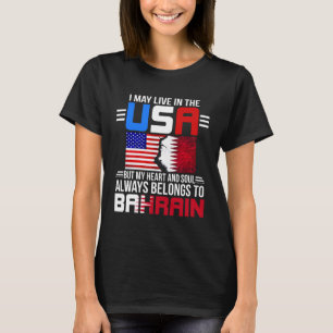 Camiseta Eu Posso Viver Nos EUA Mas Meu Coração Sempre Pert