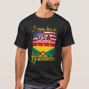 Camiseta Eu Posso Viver Nos Eua Mas Minha História Começou 