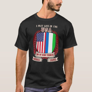 Camiseta Eu Posso Viver Nos Eua Mas Minha História Começou 
