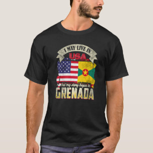 Camiseta Eu Posso Viver Nos Eua Mas Minha História Começou