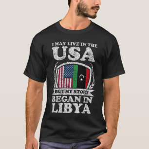 Camiseta Eu Posso Viver Nos EUA Mas Minha História Começou