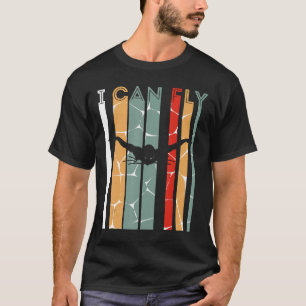Camiseta Eu Posso Voar Engraçado Nadando Borboleta Nadadora