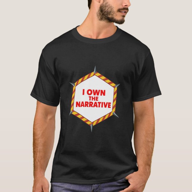 Camiseta Eu Possuo a Narrativa (Frente)