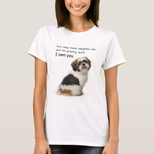 Camiseta Eu Possuo Você Shih Tzu