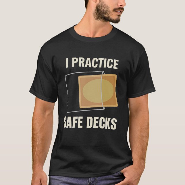 Camiseta Eu Pratico Segurança Decks Carpinteiro Construtor  (Frente)