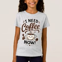 Eu Preciso de Café Agora Presente Divertido para A