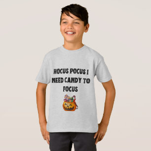Camiseta Eu preciso de doces para focar