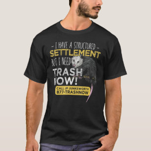 Camiseta Eu Preciso De Lixo Agora Ogambm Animal Gritar Poss