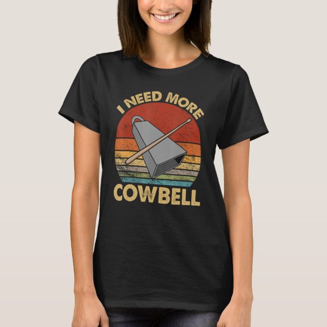 Camiseta Eu Preciso De Mais Batedor Engraçado Da Boca-Cola, (Frente)