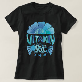Camiseta Eu preciso do Mar de Vitamina: A Ligação do Oceano
