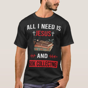 Camiseta Eu Preciso Jesus Livro Coleção de Livros Bibliôfil