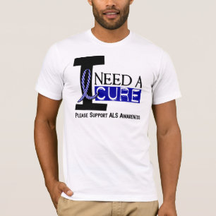 Camiseta EU PRECISO t-shirt de um ALS da CURA 1