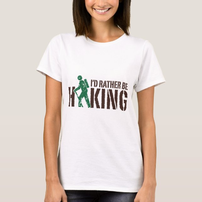 Camiseta Eu Preferencialmente a caminhar (Frente)