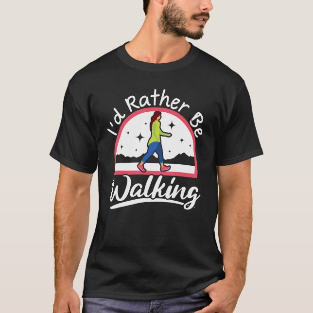 Camiseta Eu Preferencialmente Andando Walker Cardio Malhaçã (Frente)