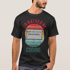 Camiseta Eu Preferencialmente Codificar
