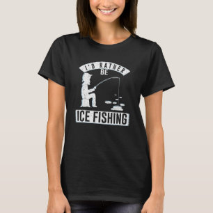 Camiseta Eu Preferencialmente De Estar A Pescar Gato De Gel