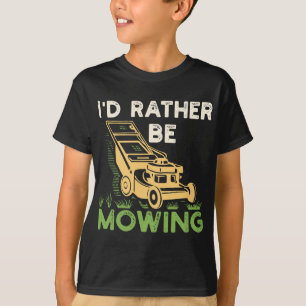 Camiseta Eu Preferencialmente De Estar Removendo Mower Engr