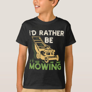 Camiseta Eu Preferencialmente De Estar Removendo Mower Engr