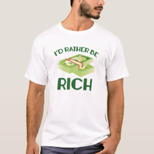 Camiseta Eu Preferencialmente De Ser Rico