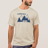 Eu Preferencialmente Em Bend Oregon Mountain