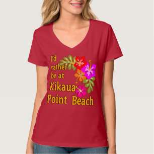 Camiseta Eu Preferencialmente Em Kikaua Point Beach, Havaí