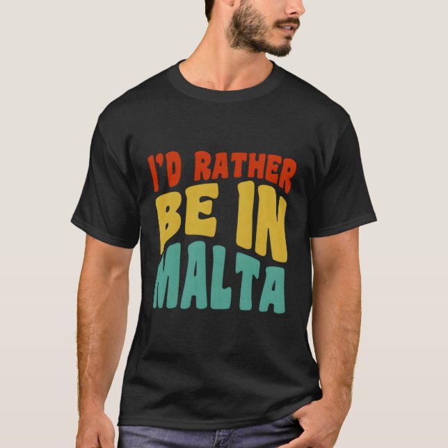 Camiseta Eu Preferencialmente Em Malta (Frente)