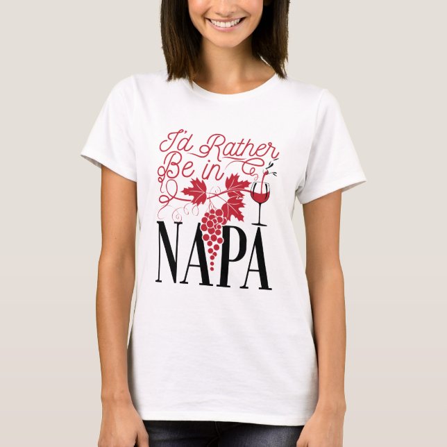 Camiseta Eu Preferencialmente em Napa (Frente)