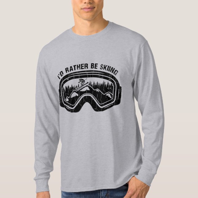 Camiseta Eu Preferencialmente Escutando Engraçado Retro Vin (Frente)