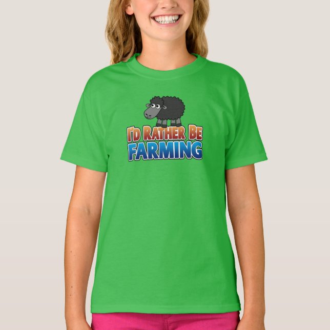 Camiseta Eu Preferencialmente estar a agricultura! (Criação (Frente)