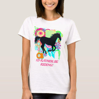Camiseta EU PREFERENCIALMENTE ESTAR CORRENDO! Galloping Hor