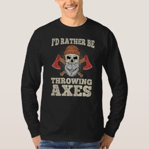 Camiseta Eu Preferencialmente Estar Jogando Eixos Para Um A