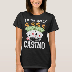 Camiseta Eu Preferencialmente Estar No Cartaz De Jogo Do Ca