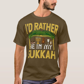Camiseta Eu Preferencialmente Estar No Meu Sukkah Engraçado