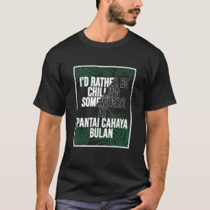 Camiseta Eu Preferencialmente Estar Refrescando Em Pantai C