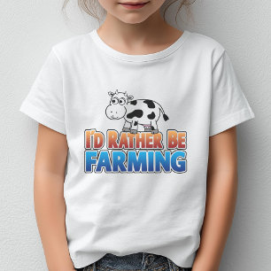 Camiseta Eu preferencialmente estaria cultivando! (Cultivo