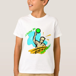 Camiseta Eu preferencialmente estaria jogando o voleibol
