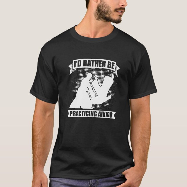 Camiseta Eu Preferencialmente Estaria Praticando Um Combate (Frente)
